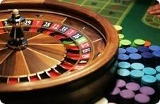 Springbok Casino's comp points artwork with a roulette wheel and chips